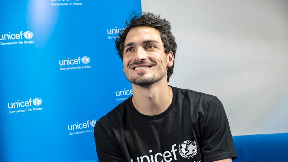 Mats Hummels, UNICEF-Pate, Fußballweltmeister